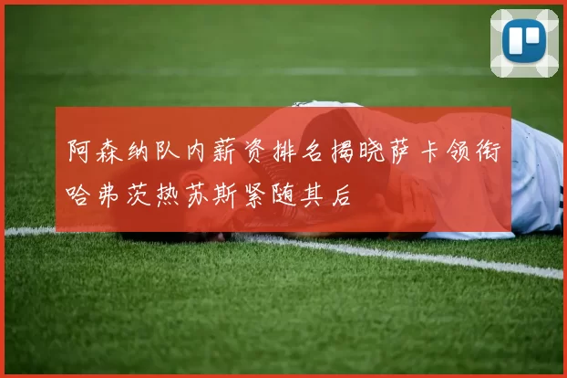 阿森纳队内薪资排名揭晓萨卡领衔哈弗茨热苏斯紧随其后